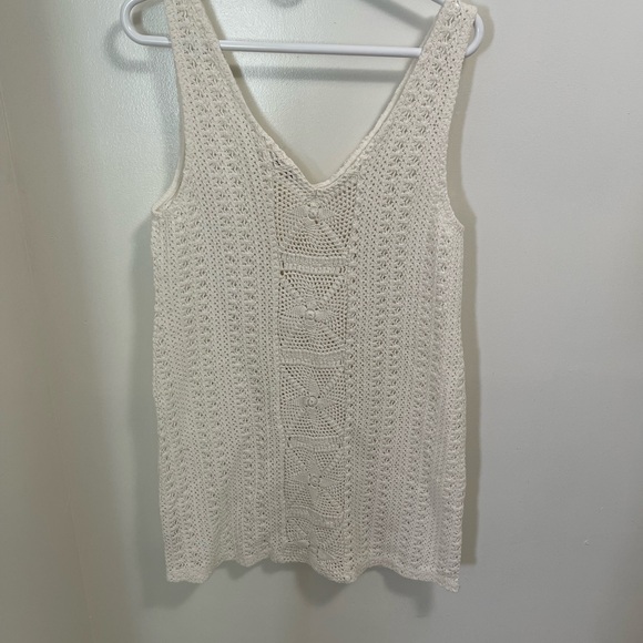 Zara White Knit Dress - Picture 5 of 6